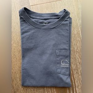 Vintage Whale Short-Sleeve Pocket
Tee, Navy.   NWOT